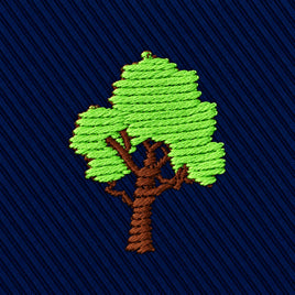 Tree Skinny Tie