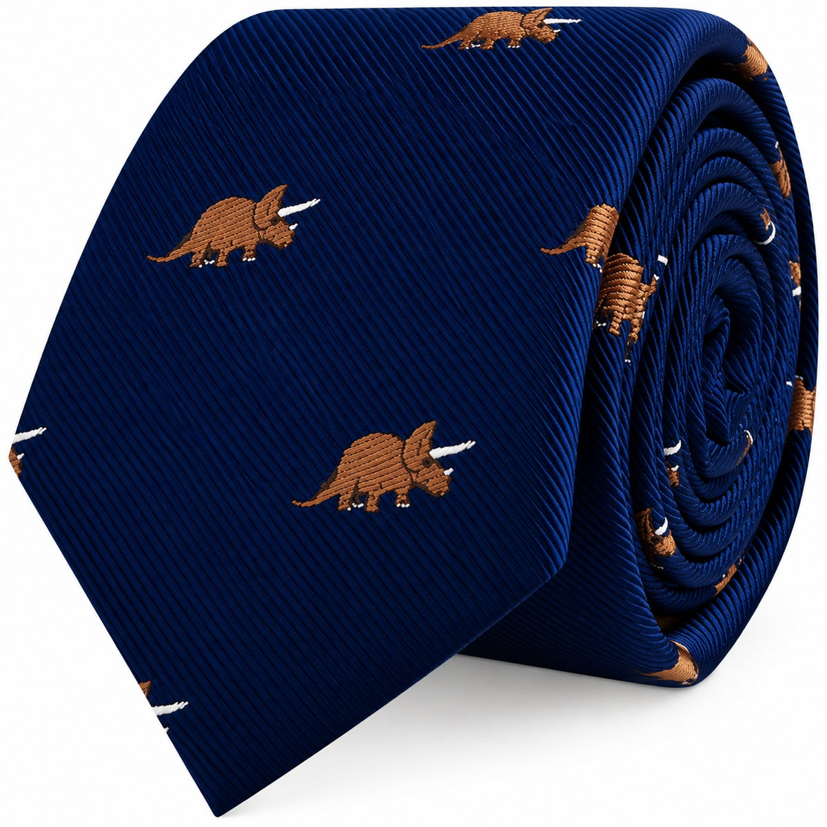Triceratops Skinny Tie