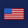 USA Flag Skinny Tie