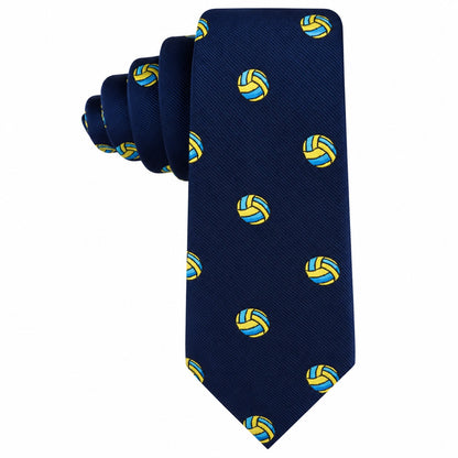 Volleyball Skinny Tie