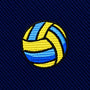 Volleyball Skinny Tie