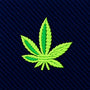 Weed Skinny Tie