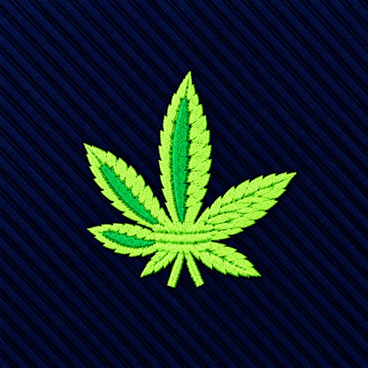 Weed Skinny Tie