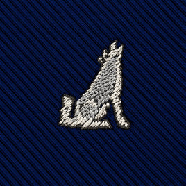 Wolf Skinny Tie