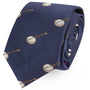 A sophisticated blue Banjo Skinny Tie.