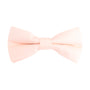 The Baby Pink Bow Tie exudes charm against a pristine white background.