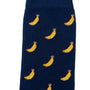 A pair of Banana Socks adorned with vibrant bananas.