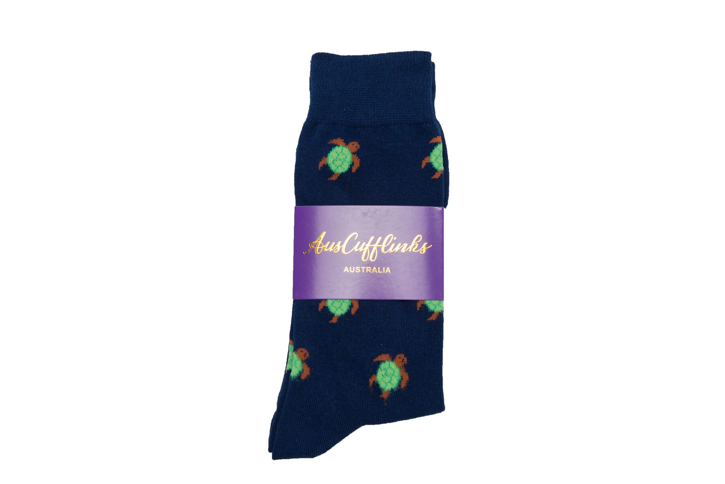 A pair of Green Turtle Socks.