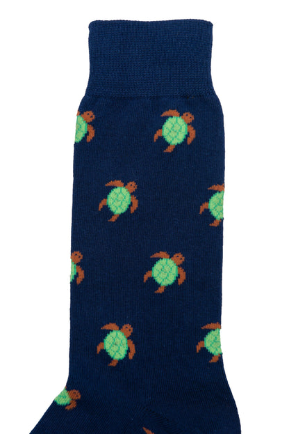 A pair of Green Turtle Socks.
