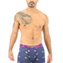 A man wearing a Bee Underwear boxer brief.