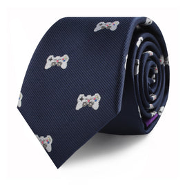 Game Controller Skinny Tie