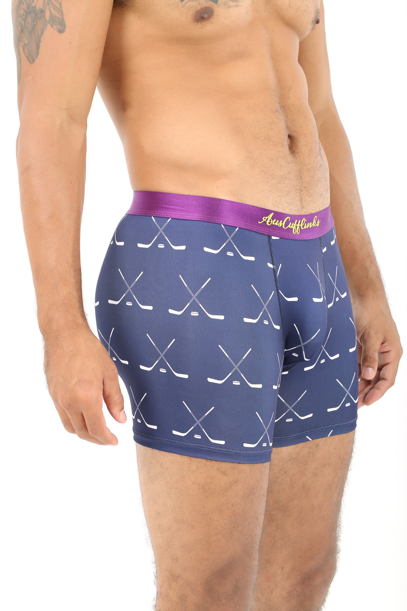 Crossed Ice Hockey Underwear