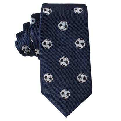 Soccer Skinny Tie