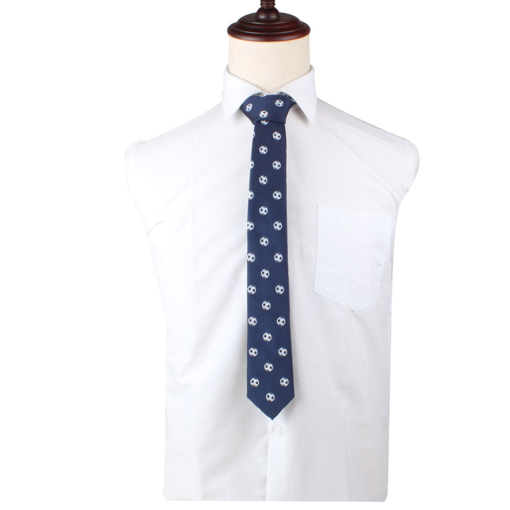 Soccer Skinny Tie