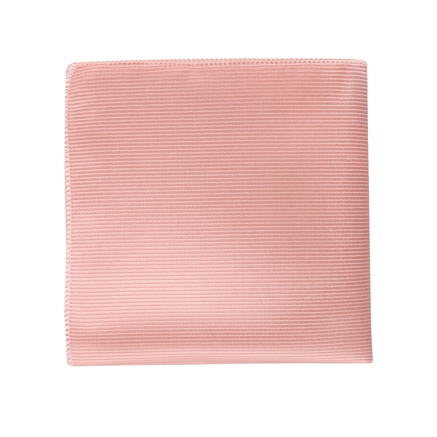 A neatly folded pocket square in the Rose Gold Bowtie and Pocket Square Set, with a subtle ribbed texture, adds sophistication to any ensemble.
