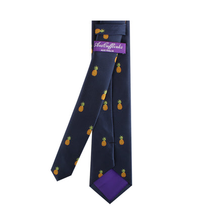 Pineapple Skinny Tie