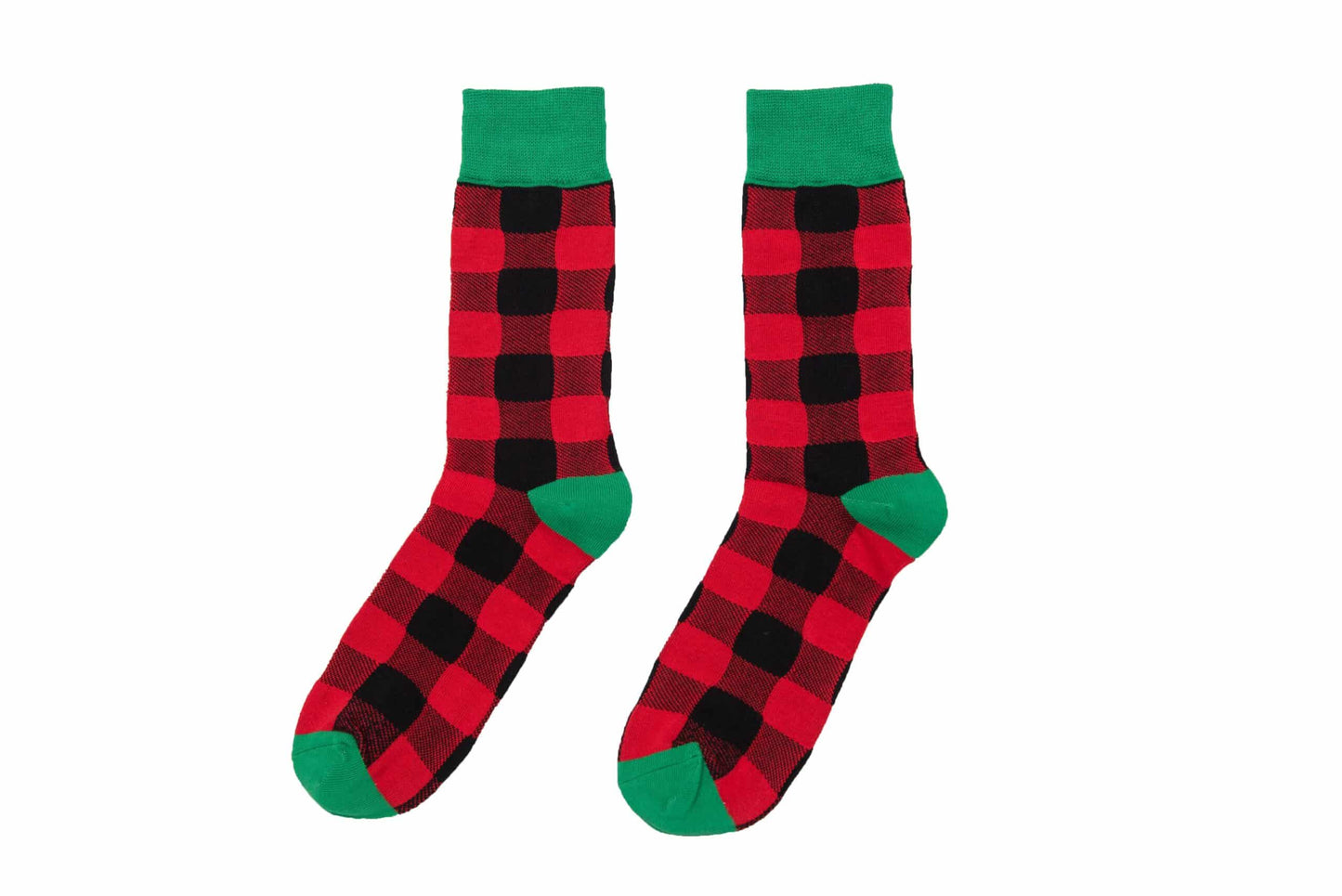 A pair of Cross Hatch Stripes socks.