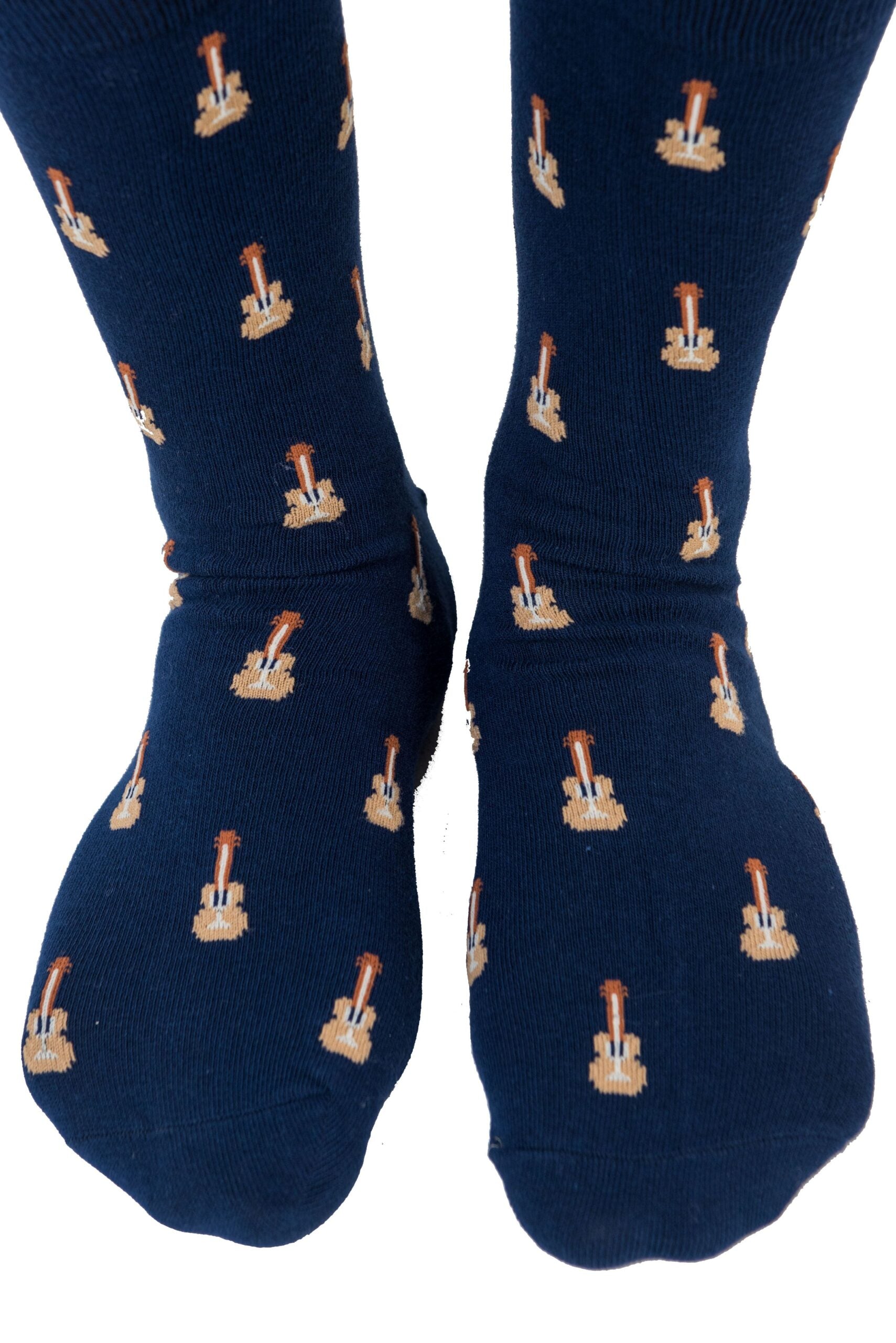 A pair of Guitar Socks for men.