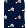 Badminton Socks, featuring badminton shuttlecocks.