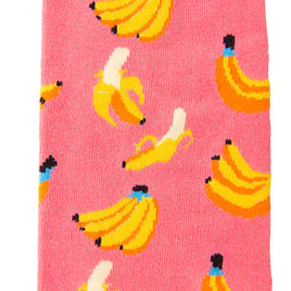 A pair of Banana Pink Socks.