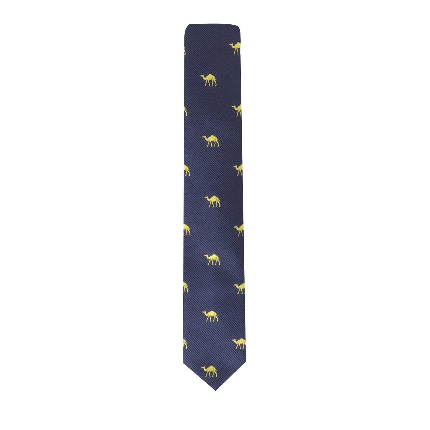 A Camel Design Tie with camel on it, combining desert charm and urban elegance.