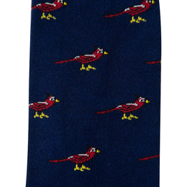 A pair of Cardinal Bird Socks.