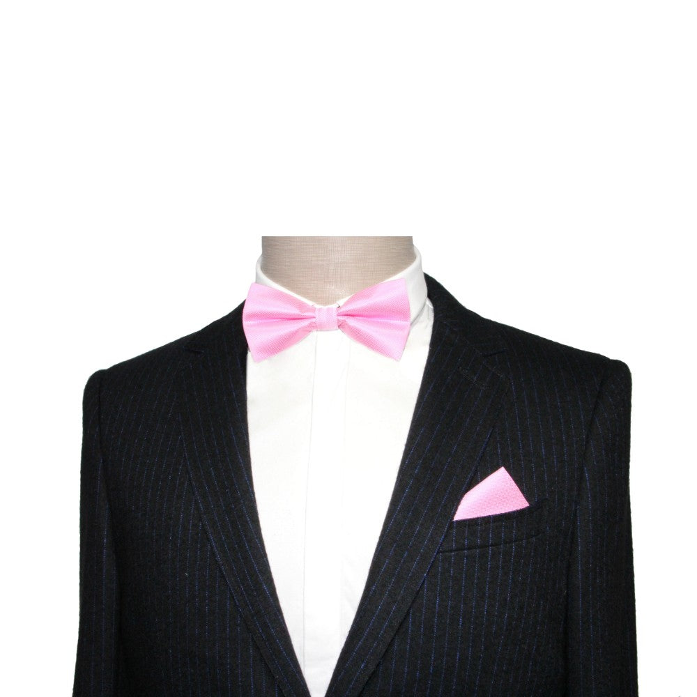 Classic Pink Bow Tie