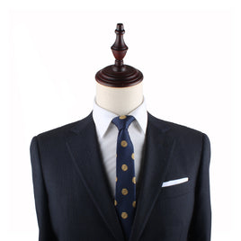 A mannequin showcasing timeless style in a Cookies Slim Tie.