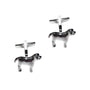 Elegant and fashionable, the Puppy Dog Cufflinks are an ideal accessory for men who appreciate style and have a love for canine fashion.