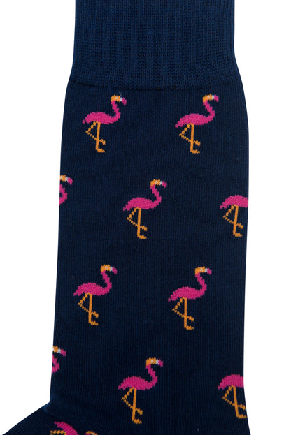 Pink Flamingo Socks