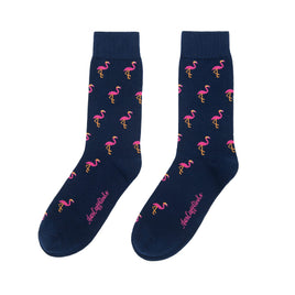 Pink Flamingo Socks