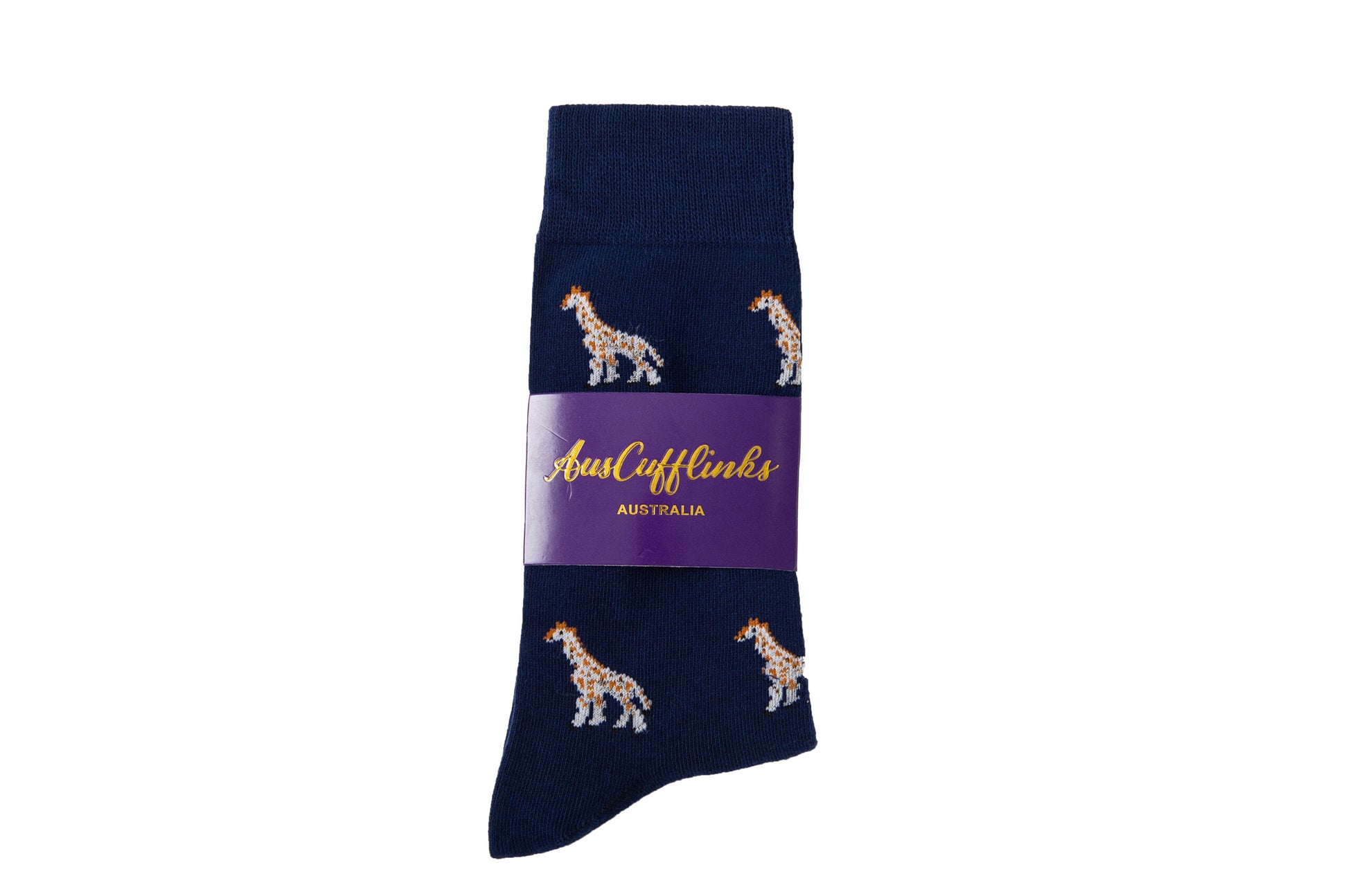 Giraffe Socks: A pair of Giraffe Socks.