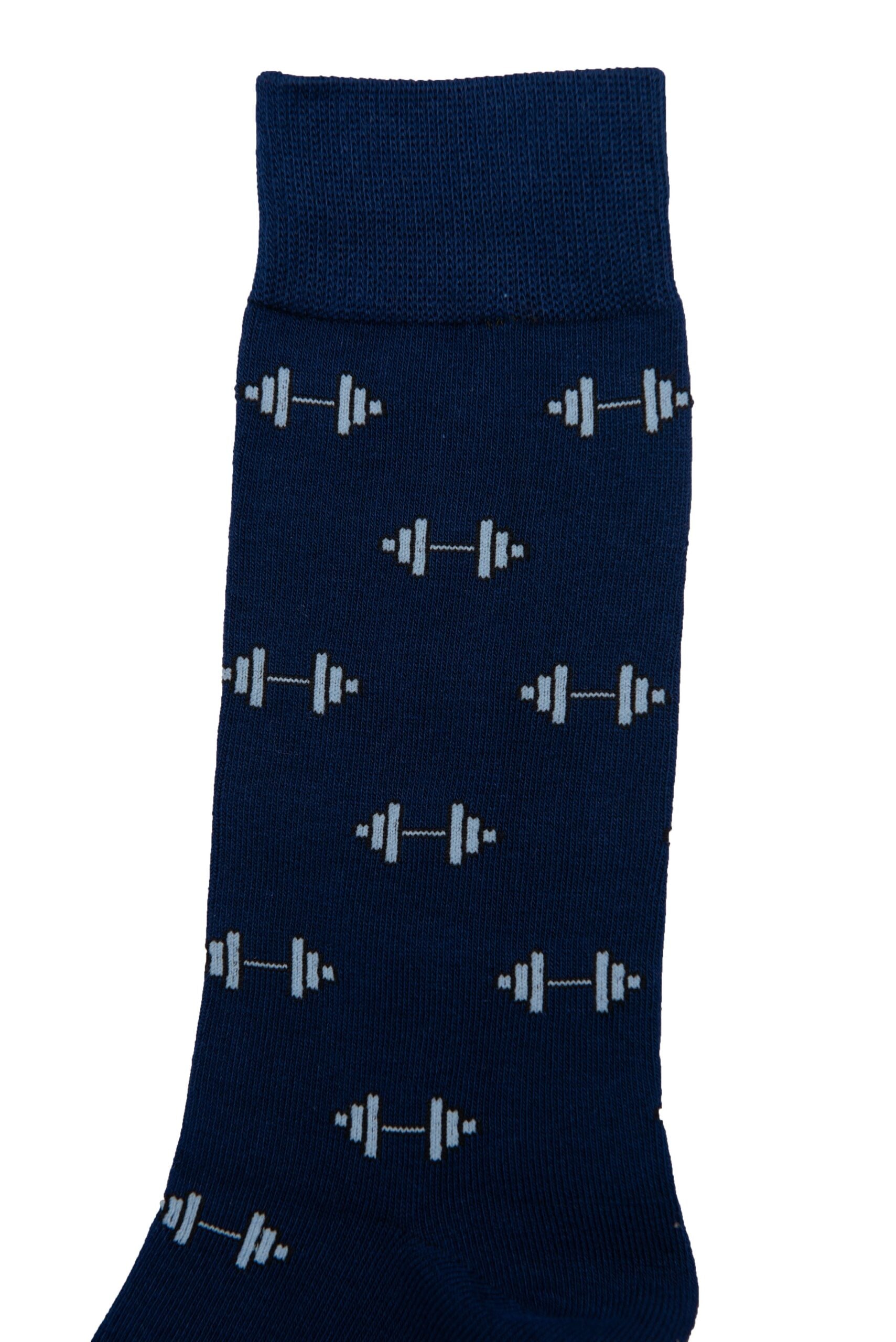 A pair of Gym Socks with weights on them.
