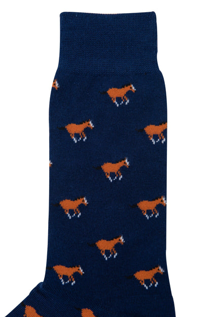 A pair of men's Horse Socks.