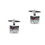 The "I Love My Dad Cufflinks," crafted in silver and featuring an engraving of "I ♥ my Dad" with a red heart, make an ideal symbol of affection.
