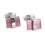 Iced Pink Cufflinks