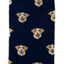 A pair of Labrador Dog Socks in navy.