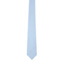 A Light Blue Skinny Cotton Tie with a simple, solid design on a white background. This icy light blue accessory adds a refreshing, seasonal touch to any outfit.