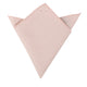 Cream Pink Pocket Square