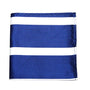 Navy White Stripe Pocket Square