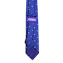 Navy Tear Drop Skinny Tie