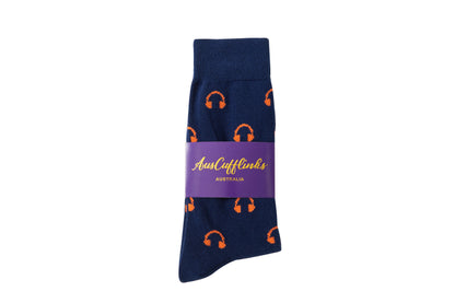A pair of Headphones Socks