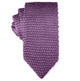 Classic Purple Knit Tie