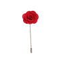 Red Flower Lapel Pin