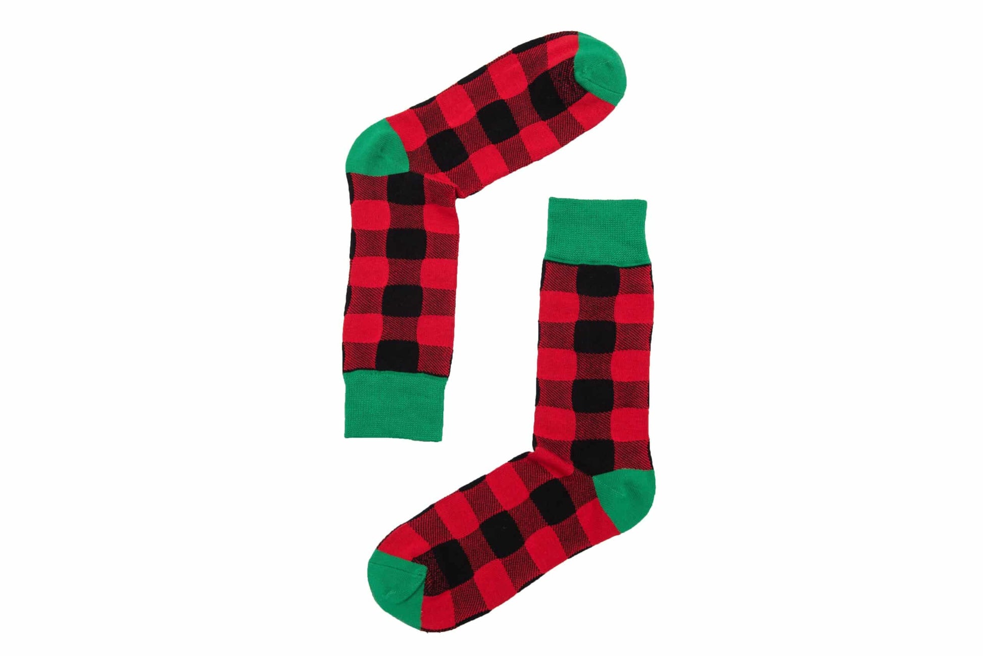 A pair of Cross Hatch Stripes socks.