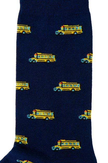 School Bus Socks