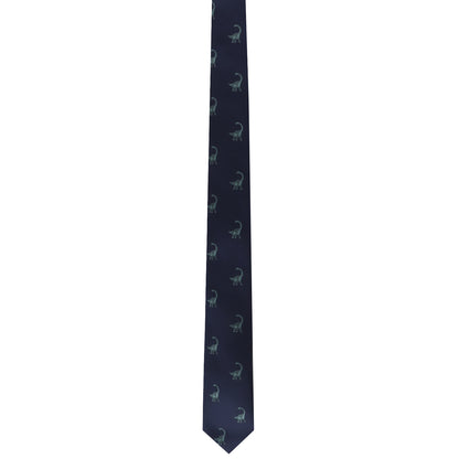 A Vintage Dinosaur Tie with a touch of dino elegance.